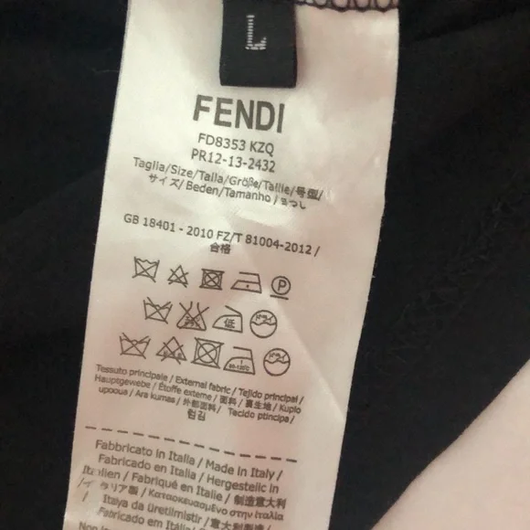 New FENDI monster eyes Tee shirt - Picture 8 of 9